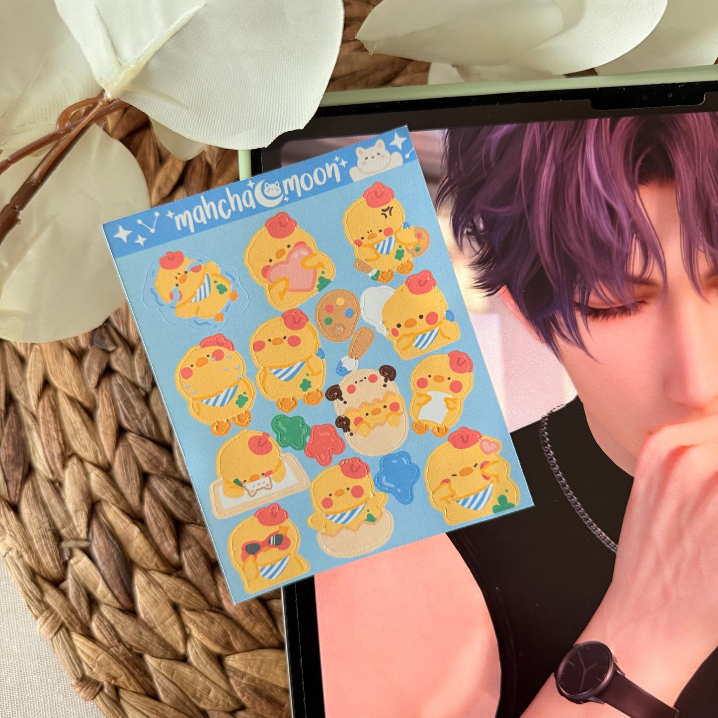 LADS Mascot Sticker Sheets