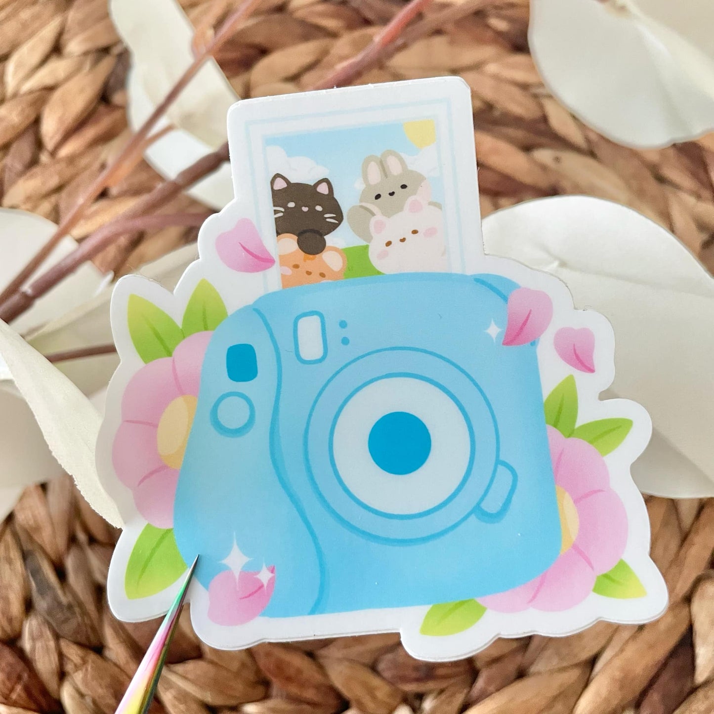 Polaroid Tofu Vinyl Sticker