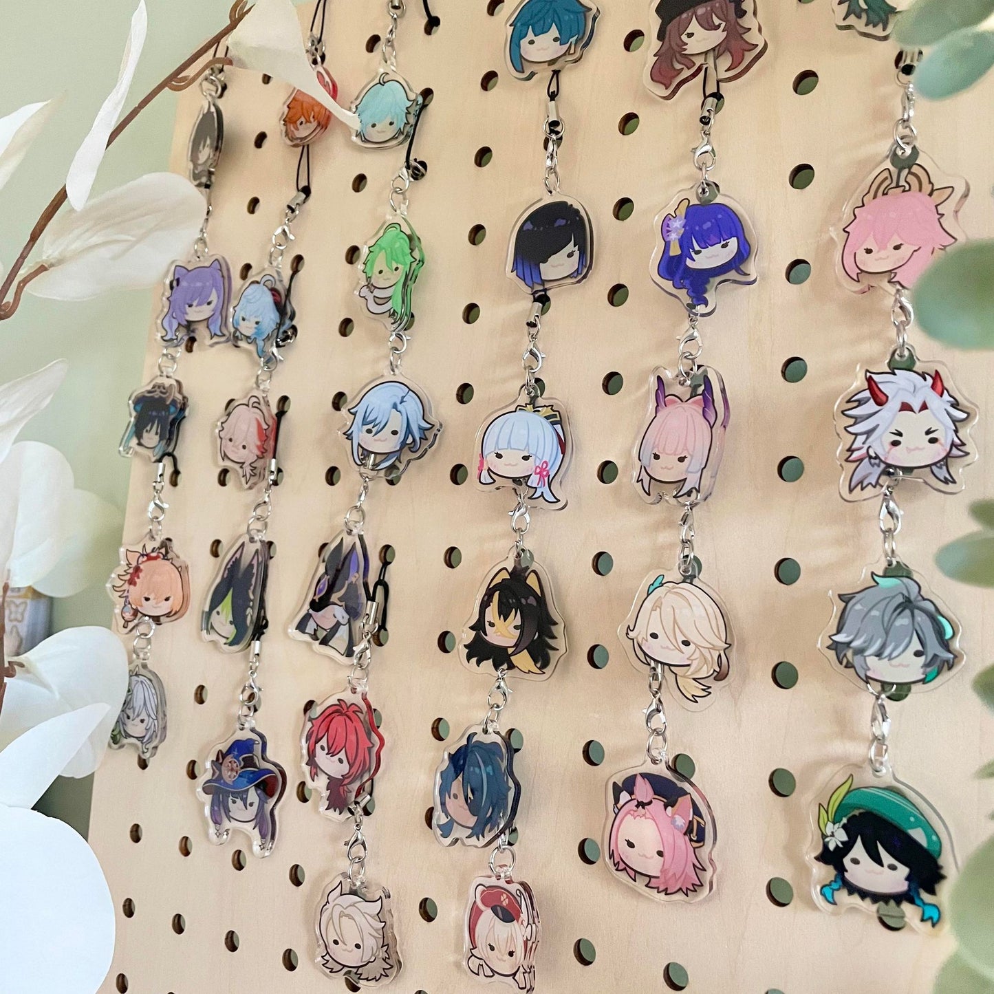 Genshin Impact Mini Keychains/Phone Charms