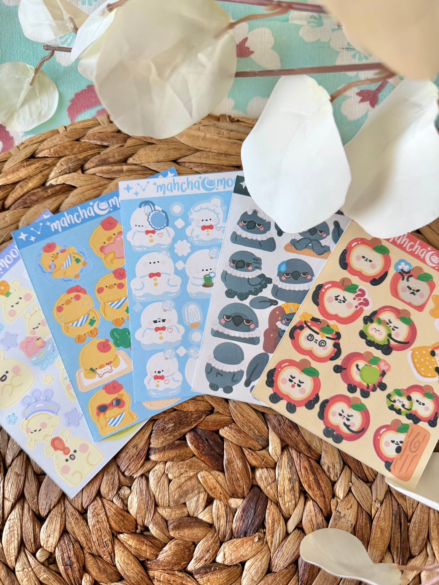 LADS Mascot Sticker Sheets