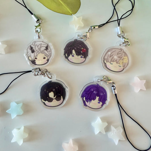 Love and Deepspace Keychains/Mini Phone Charms