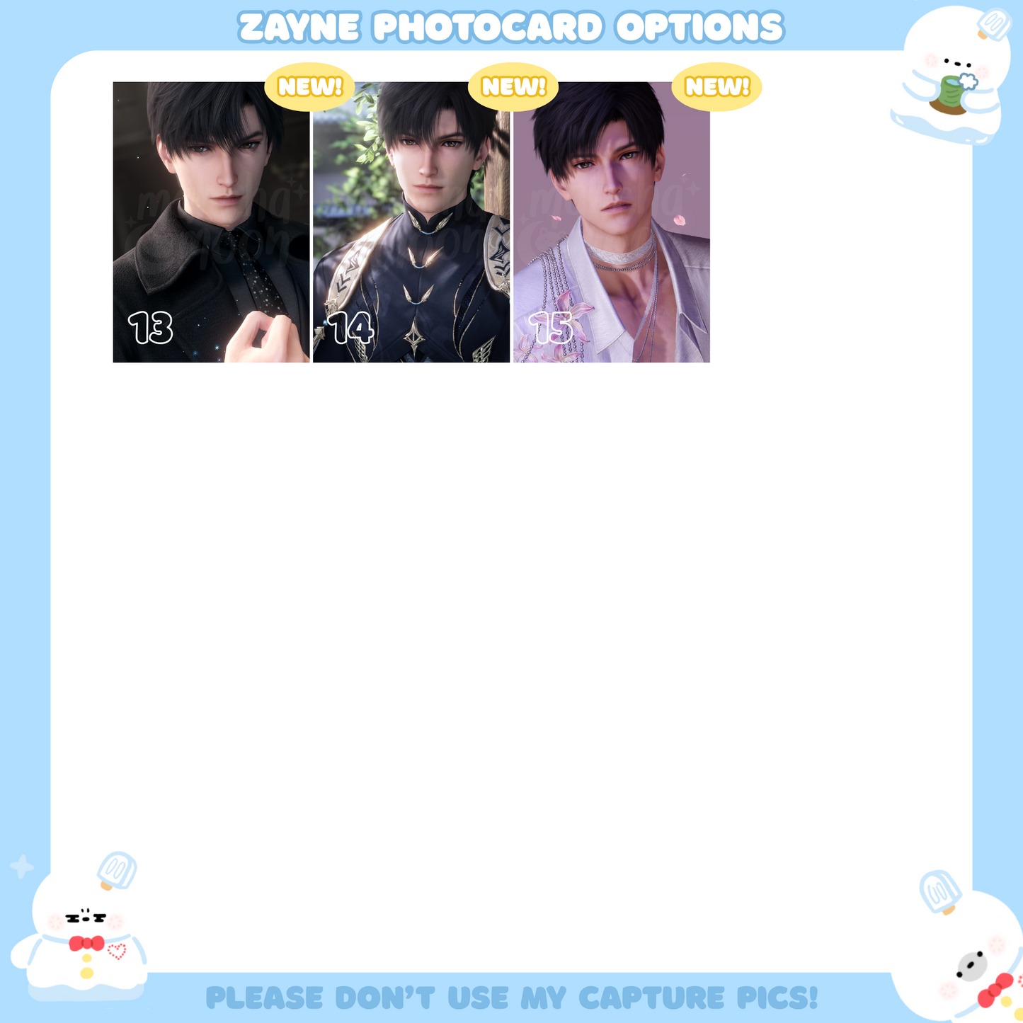 LADS Embossed Photocards | Different Finishes Available!