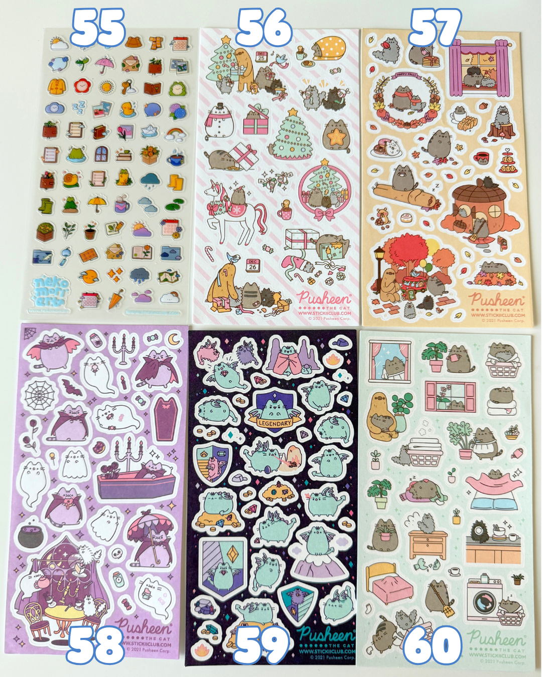 Stickii Club Sheets