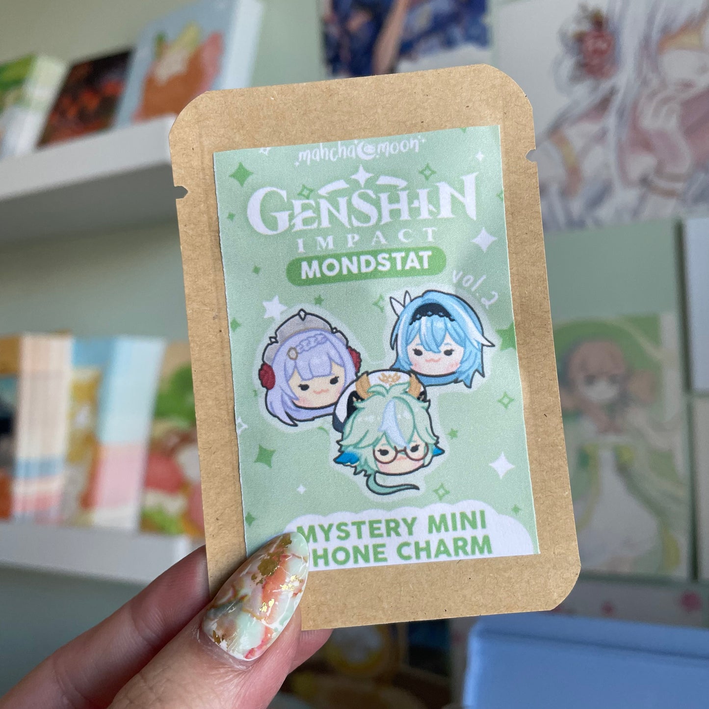 Genshin Impact Mini Keychains/Phone Charms GACHA