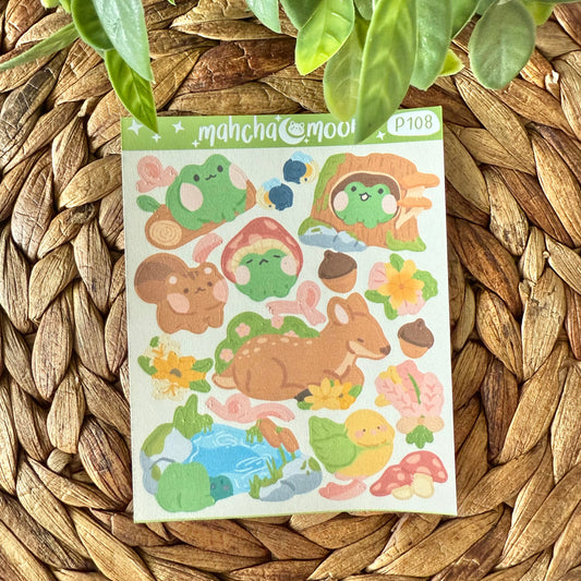Patreon Sticker Club - Enchanted Forest Sticker Sheets