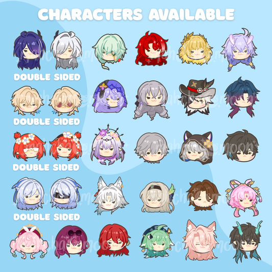 Honkai Star Rail Phone Charms