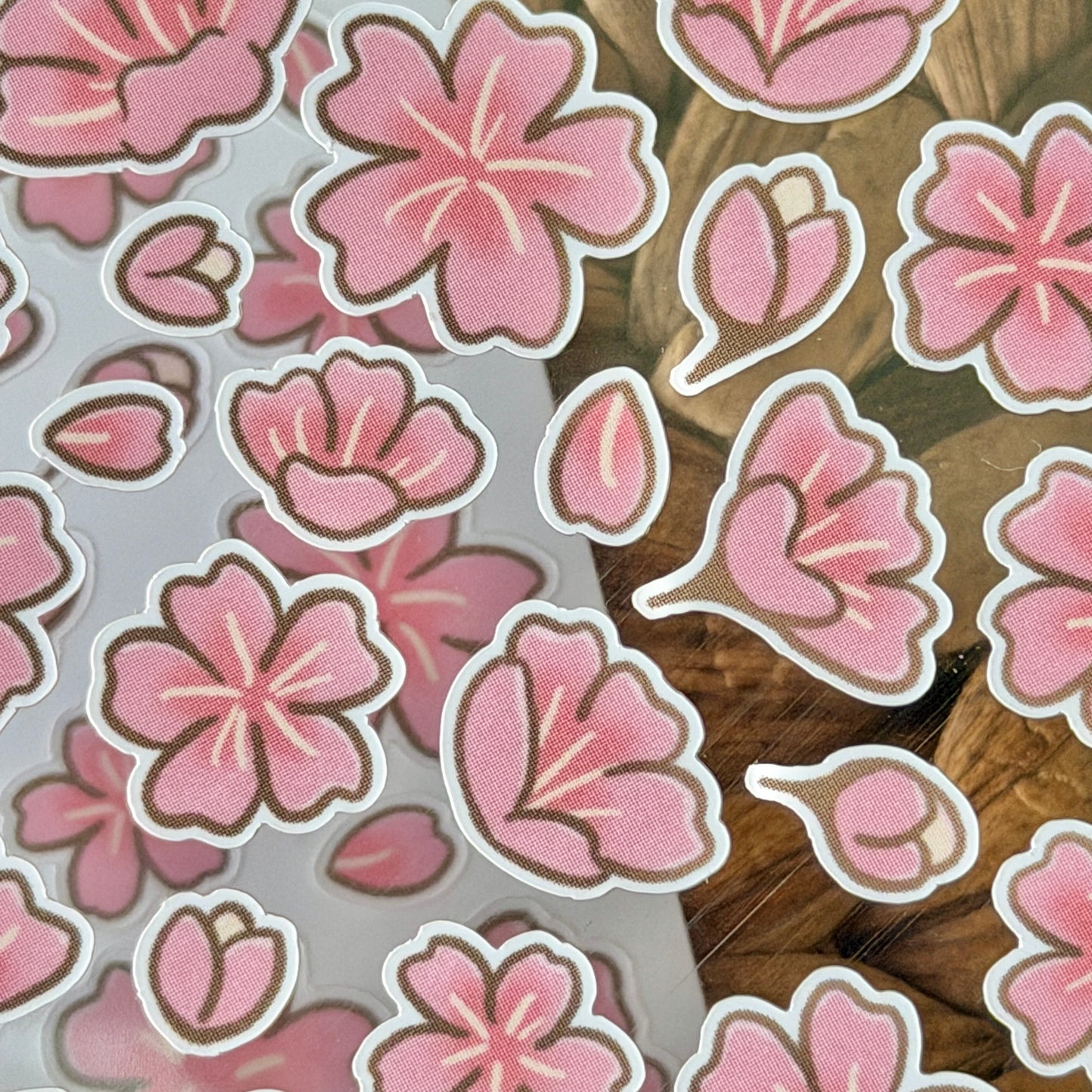 Cherry Blossom | Doodle Sticker Sheet