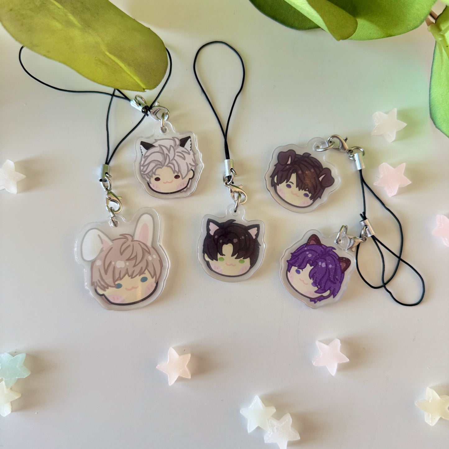 Love and Deepspace Keychains/Mini Phone Charms