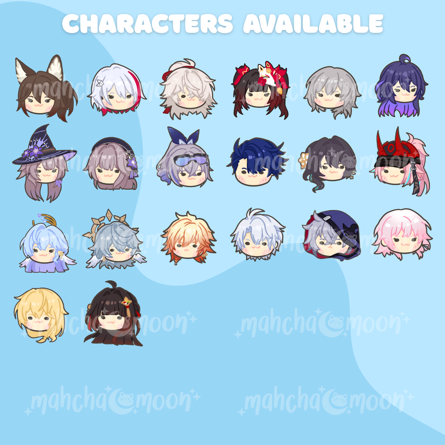 Honkai Star Rail Phone Charms