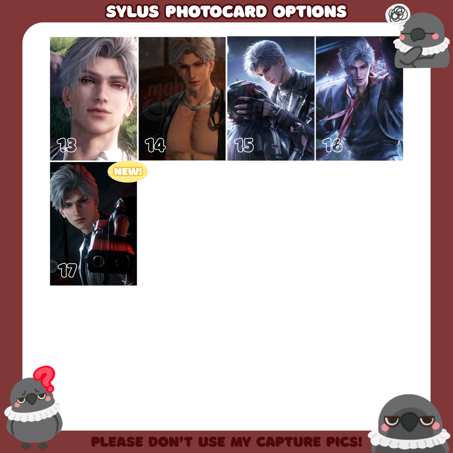 LADS Embossed Photocards | Different Finishes Available!