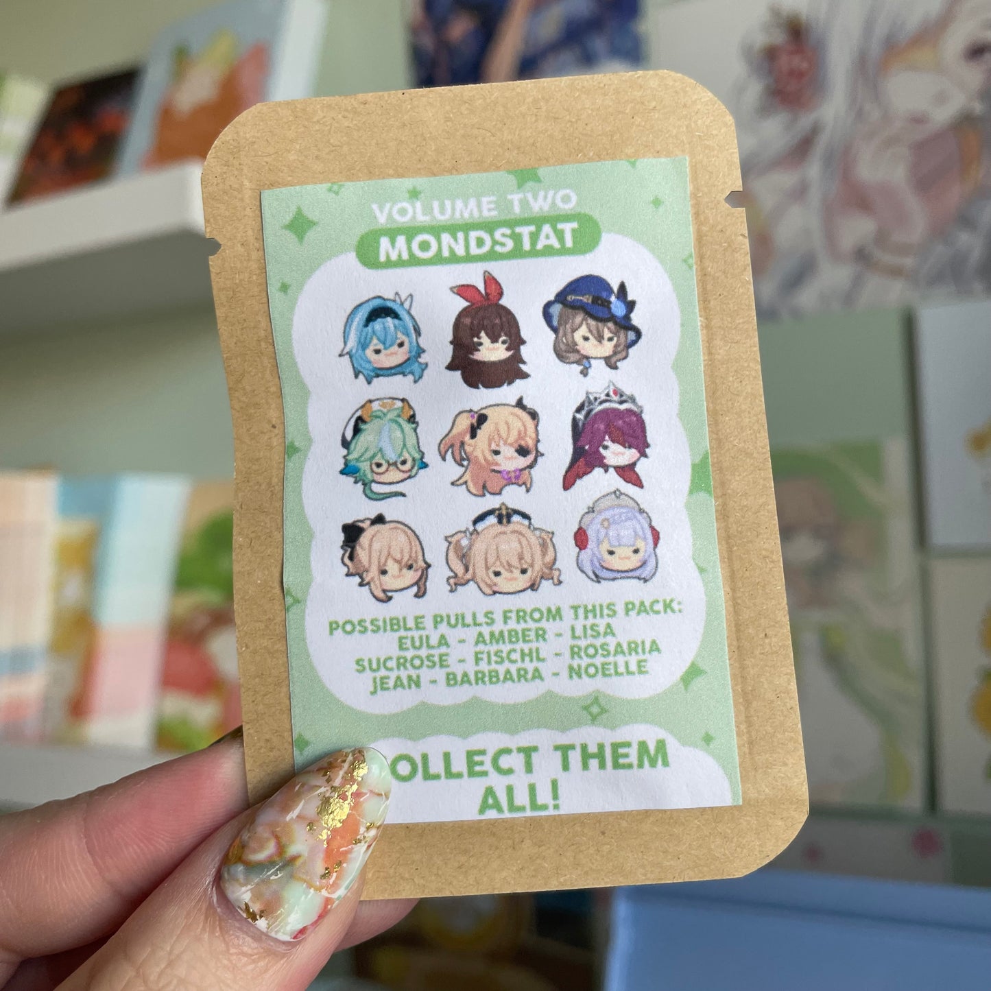 Genshin Impact Mini Keychains/Phone Charms GACHA