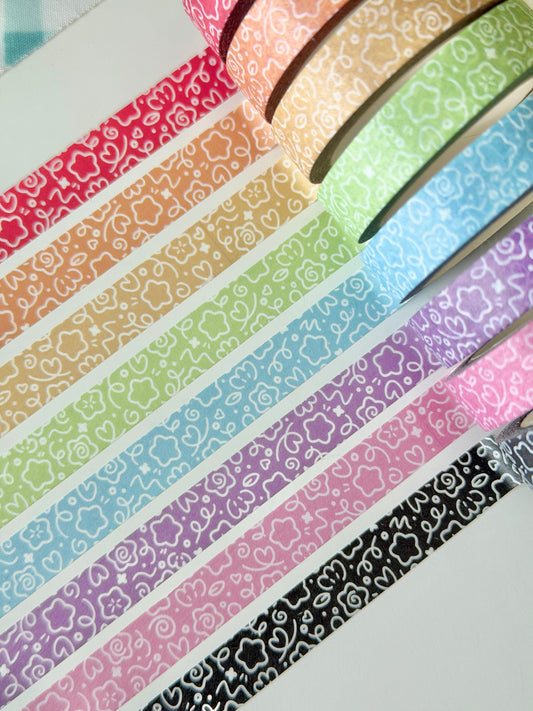 Doodle Mini Washi Tape