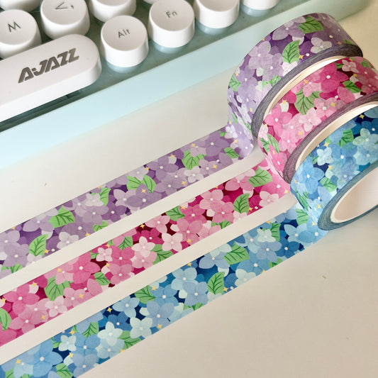 Hydrangea Washi Tape
