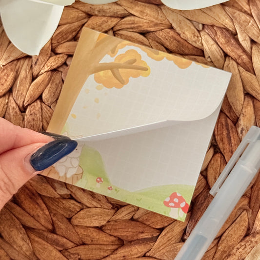 Cottage Core Tofu Memo Pad