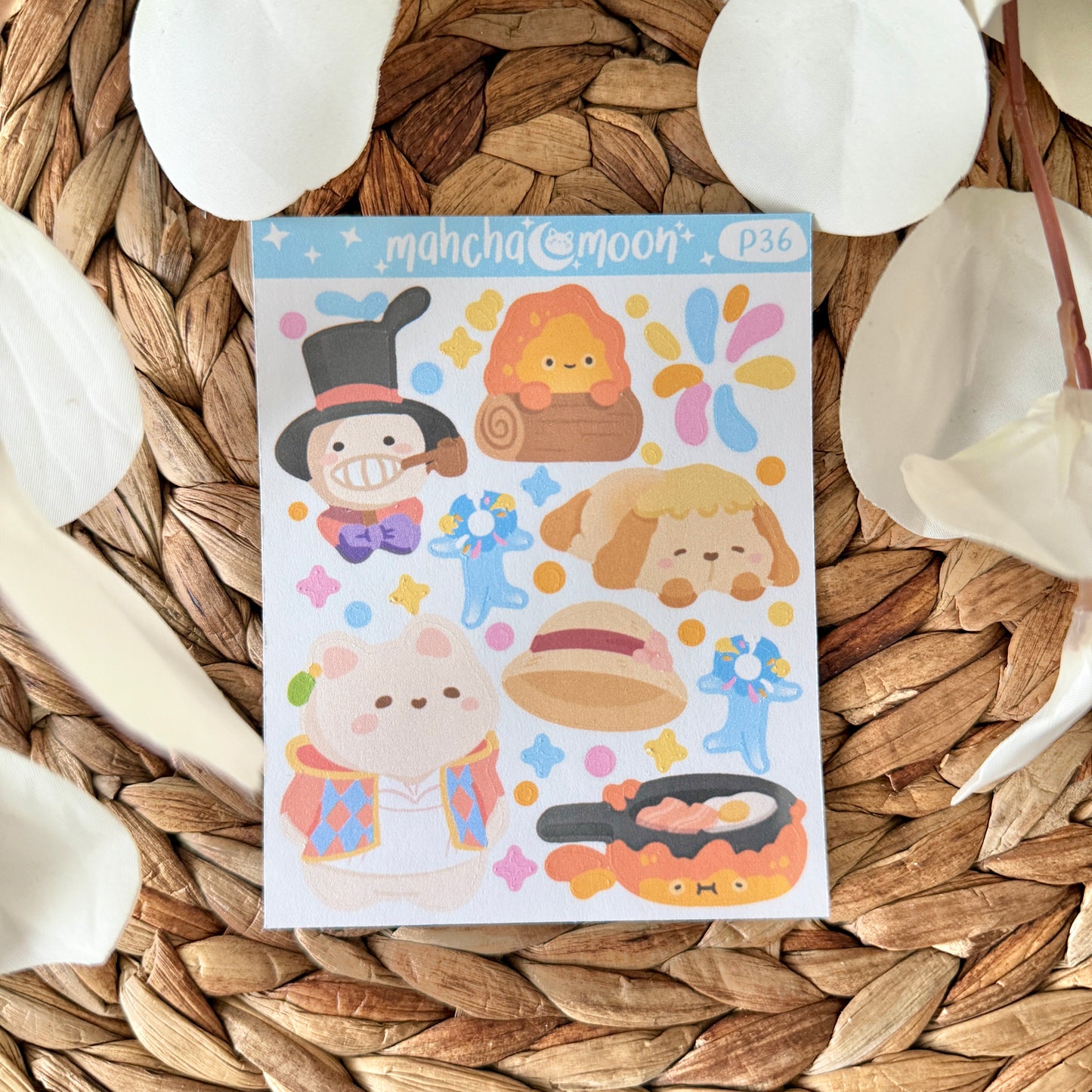 Patreon Sticker Club - Ghibli Sticker Sheets