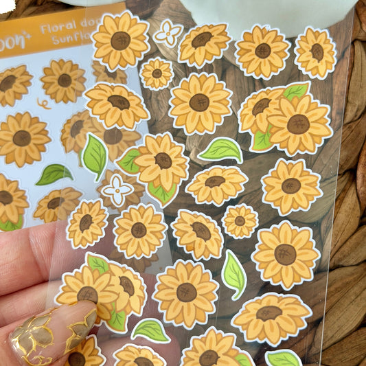 Sunflower | Doodle Sticker Sheets