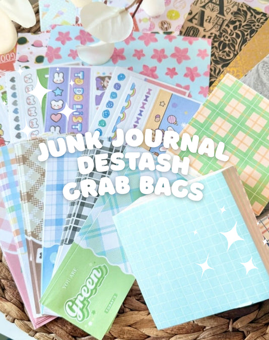 Junk Journal Grab bags | Stationery Destash