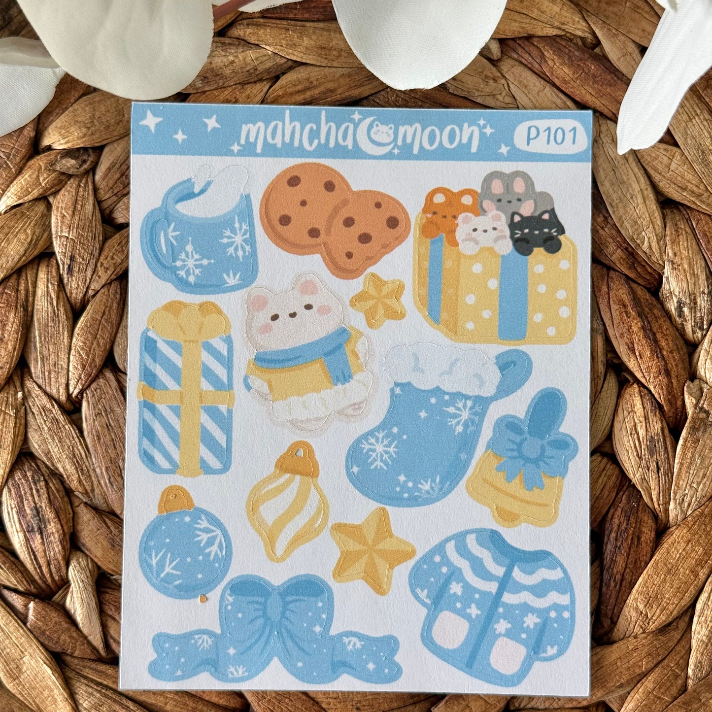 Patreon Sticker Club - Christmas Sticker Sheets