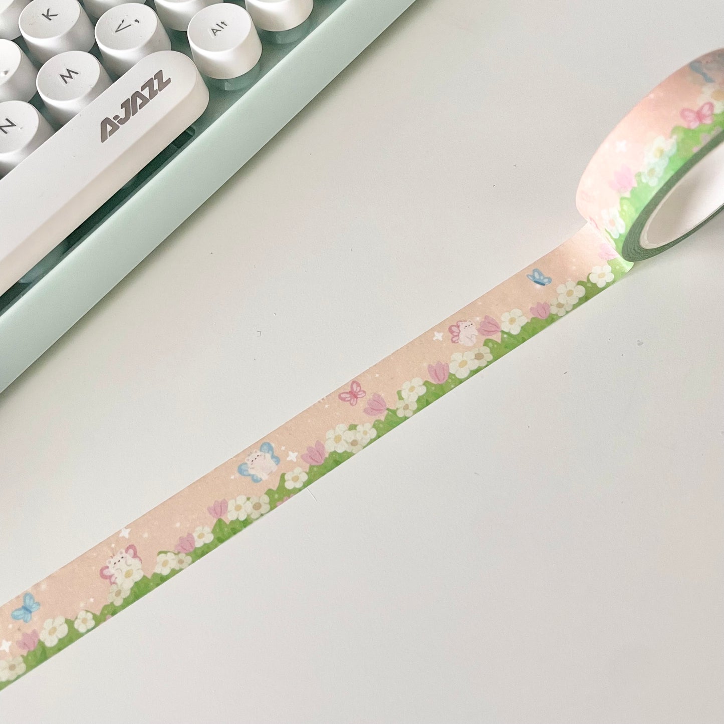 Butterfly Tofu Washi Tape
