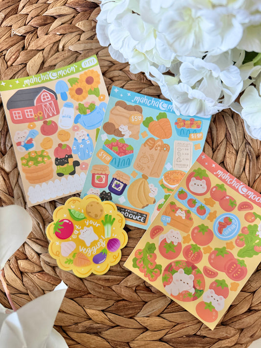 Patreon Sticker Club - Farmer's Market