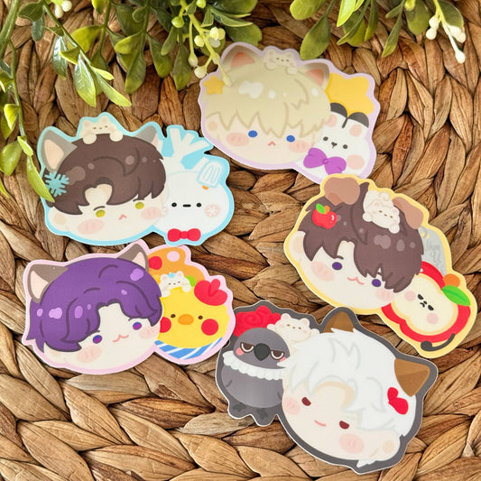 Love and Deepspace Vinyl Stickers