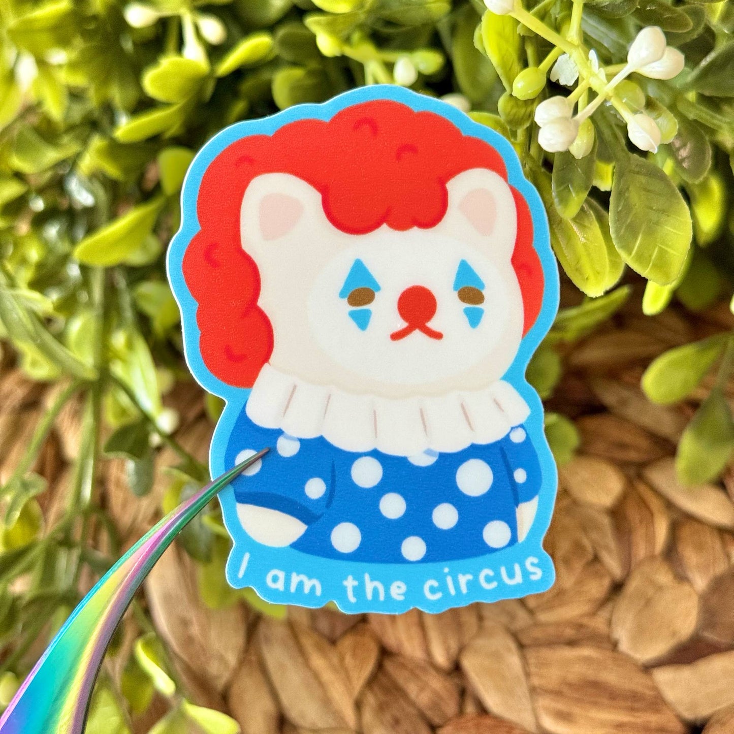 Circus Tofu Vinyl Sticker