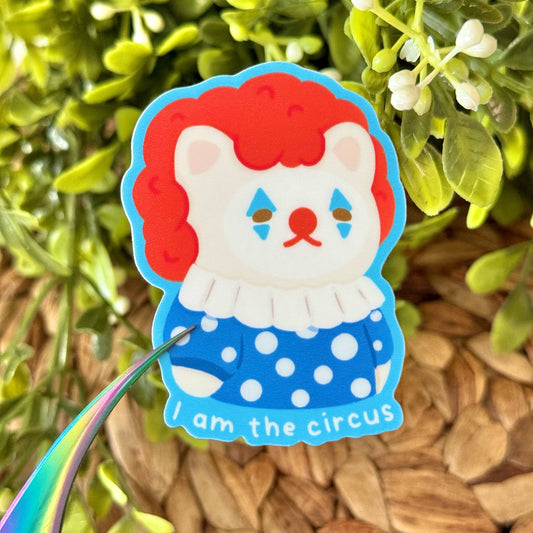 Circus Tofu Vinyl Sticker