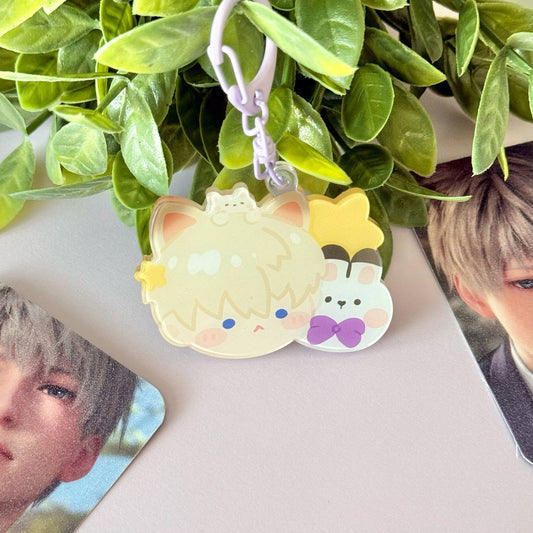 Love and Deepspace + Tofu Borderless Keychains