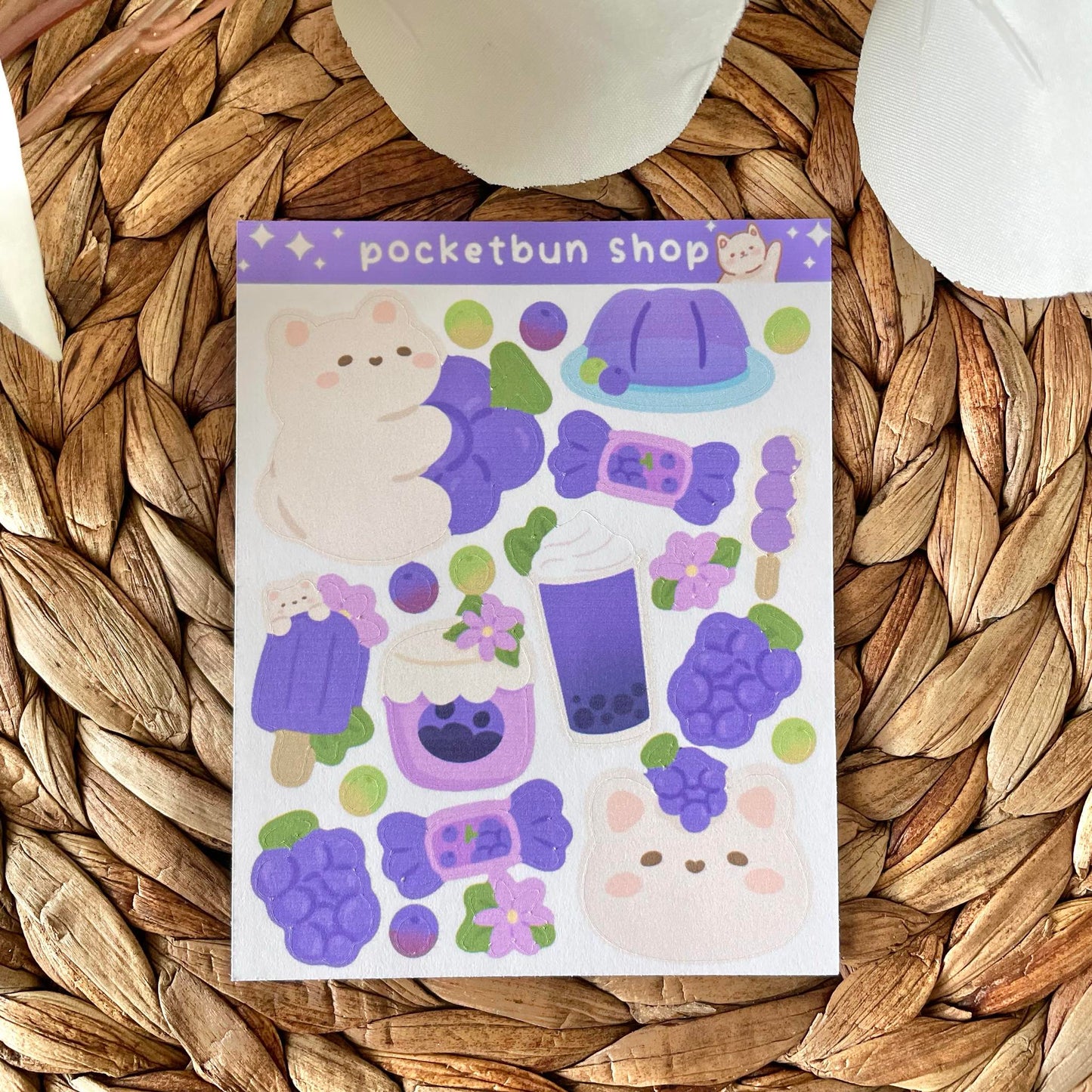 Patreon Sticker Club - Fruit Frenzy Sticker Sheets