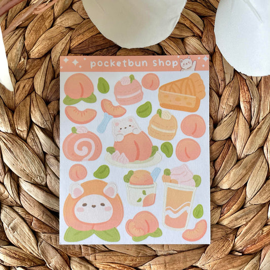 Patreon Sticker Club - Fruit Frenzy Sticker Sheets