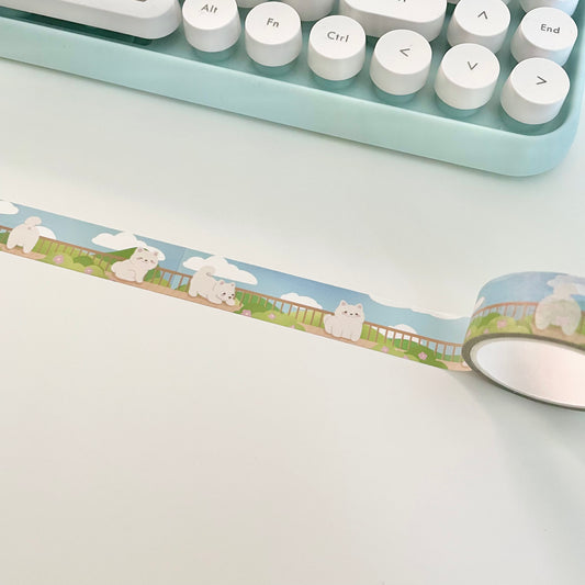 Tofu the Shiba Washi Tape