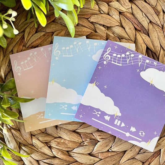Music Memo Pads