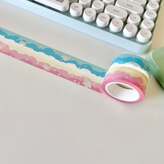 Tofu in The Clouds Washi Tape