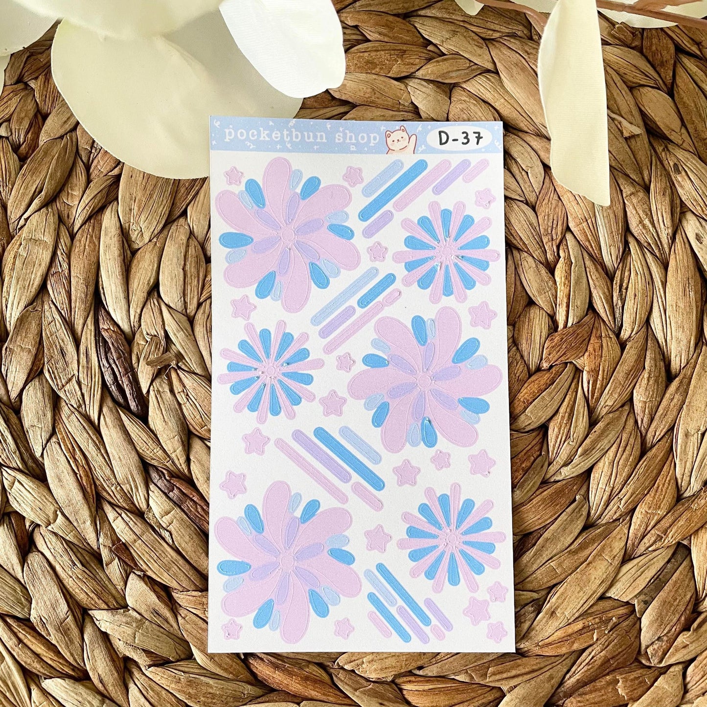 Firework Deco Sticker Sheets