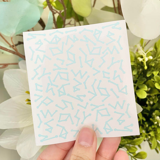 A-GRADE Constellation Deco Sticker Sheets