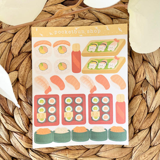 Sushi Sticker Sheet