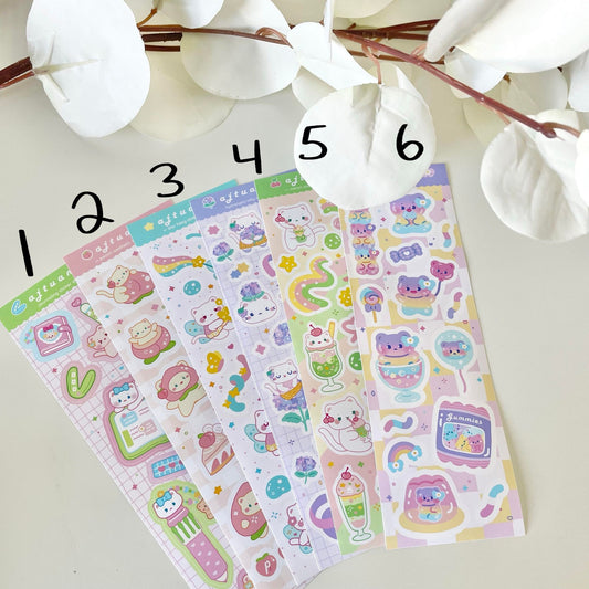 AJTuana Deco Sticker Sheets