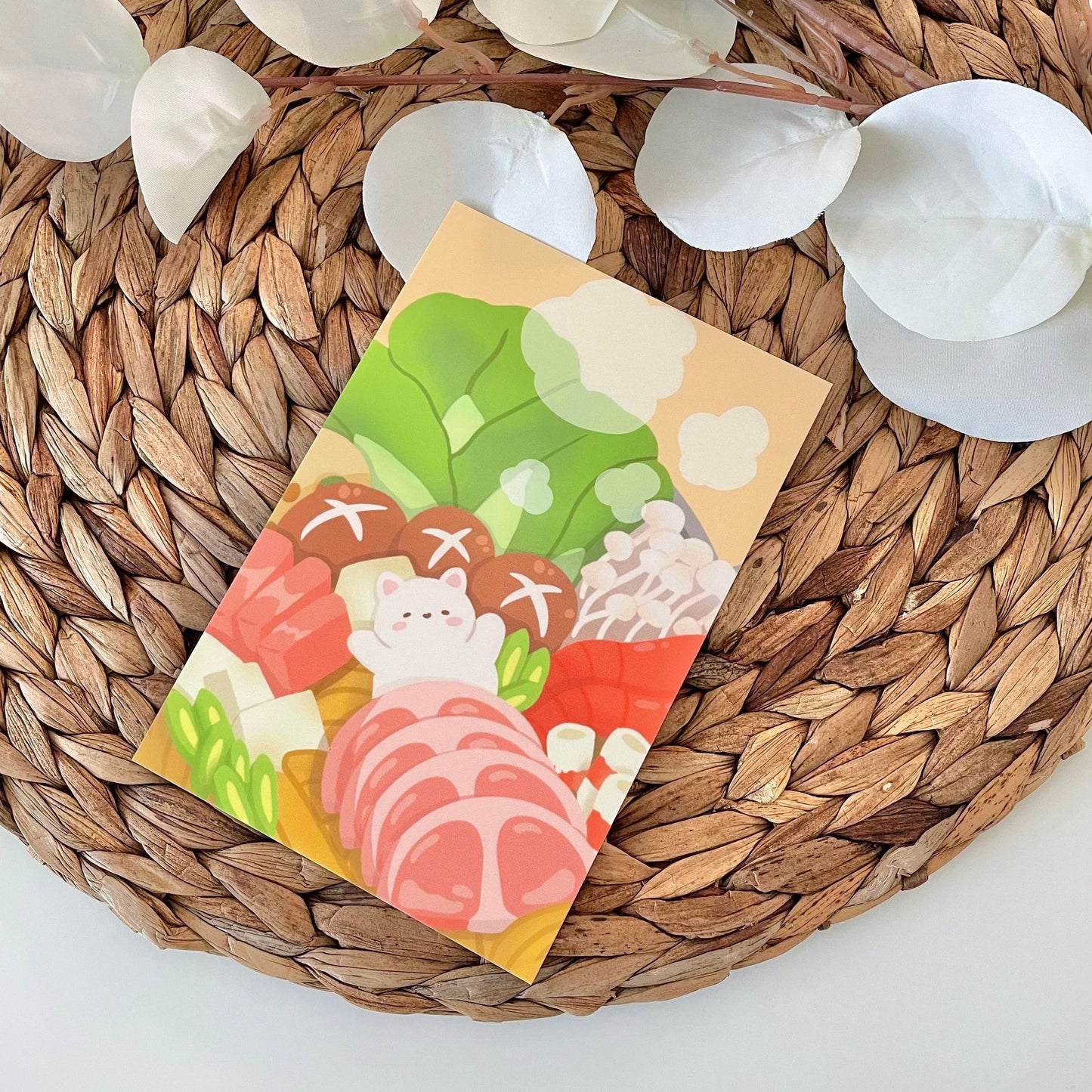 Hotpot Tofu Art Print