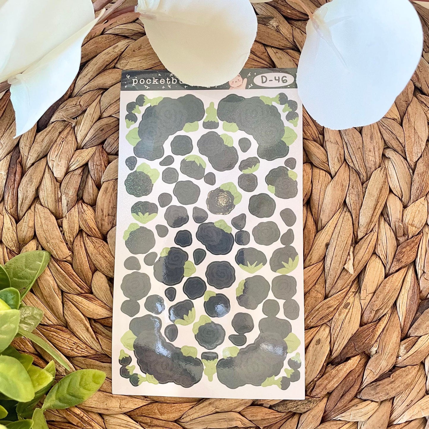 Rose Vinyl Deco Sticker Sheets