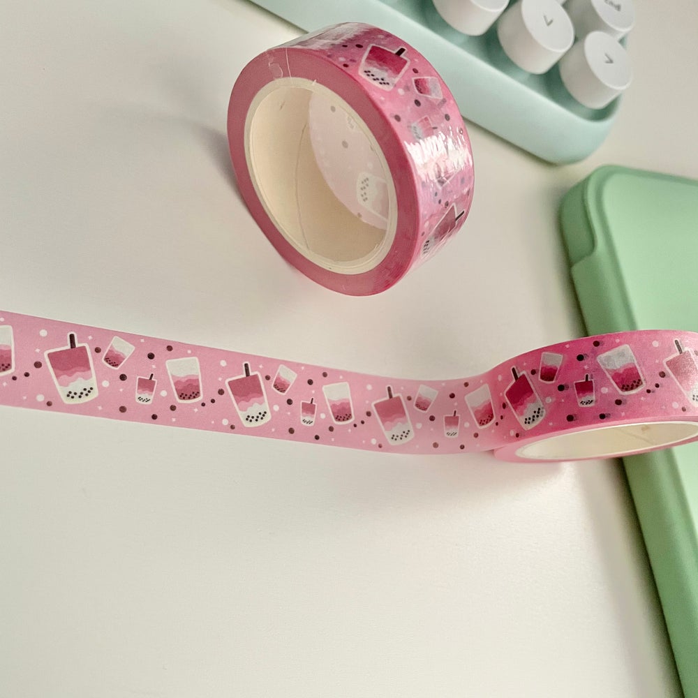 Boba Cafe Washi Tape