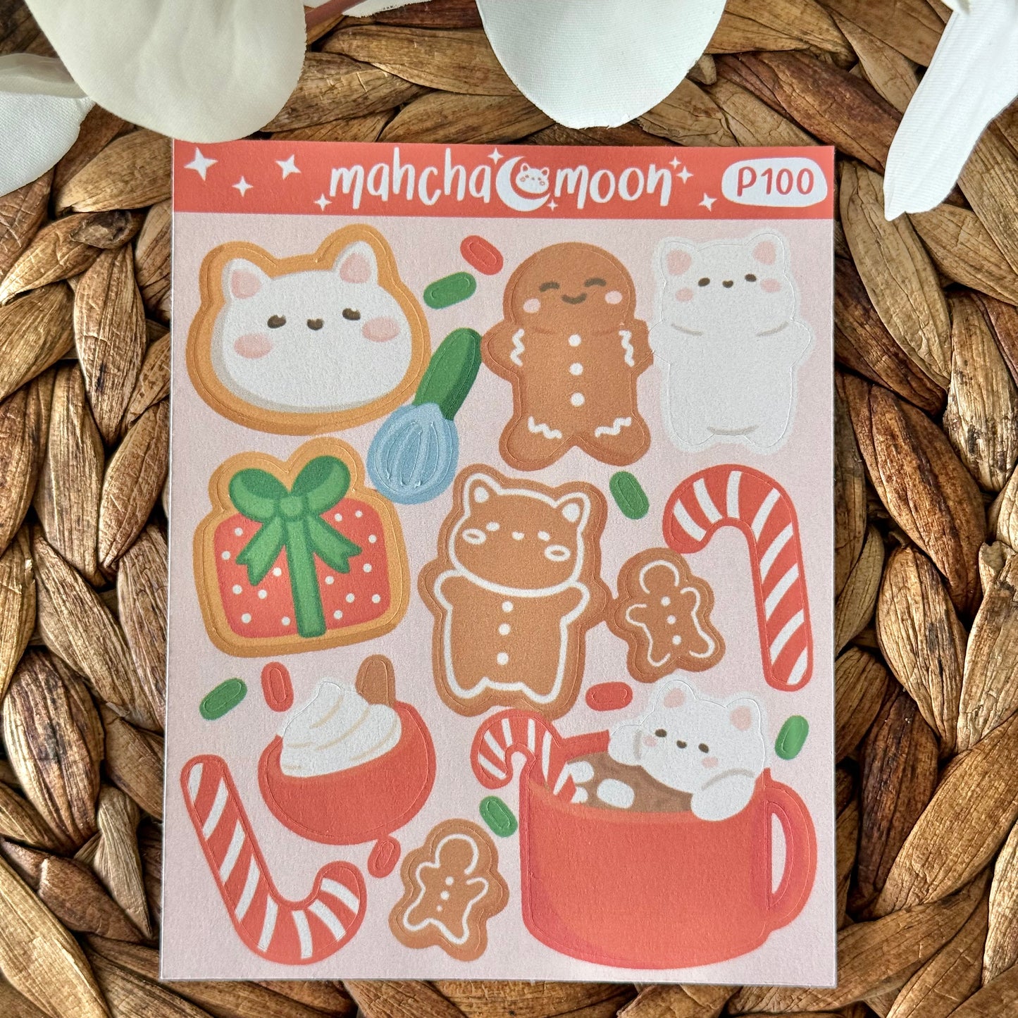 Patreon Sticker Club - Christmas Sticker Sheets