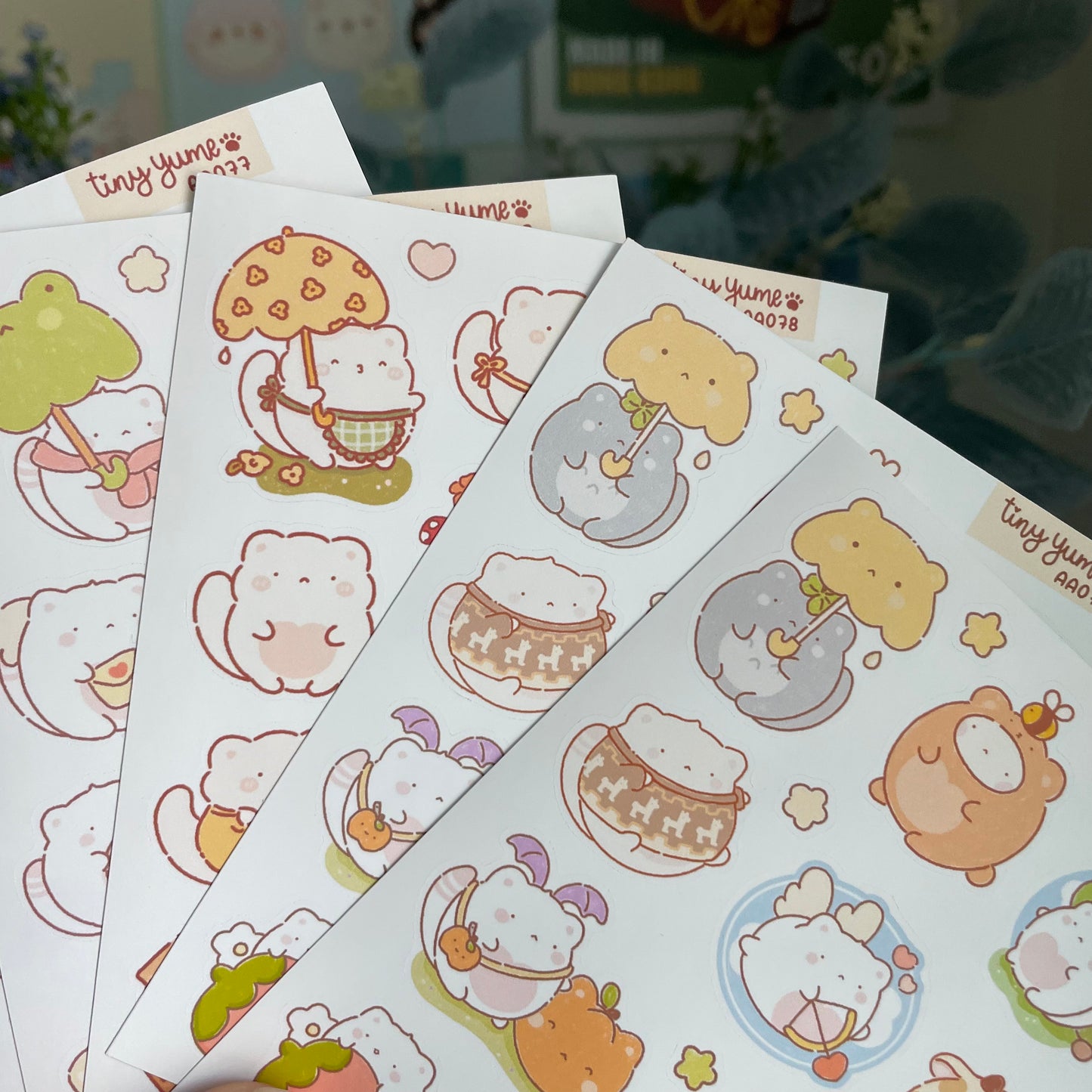 TinyYume Sticker Sheets