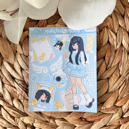 Patreon Sticker Club - Y2K Shojo Girl