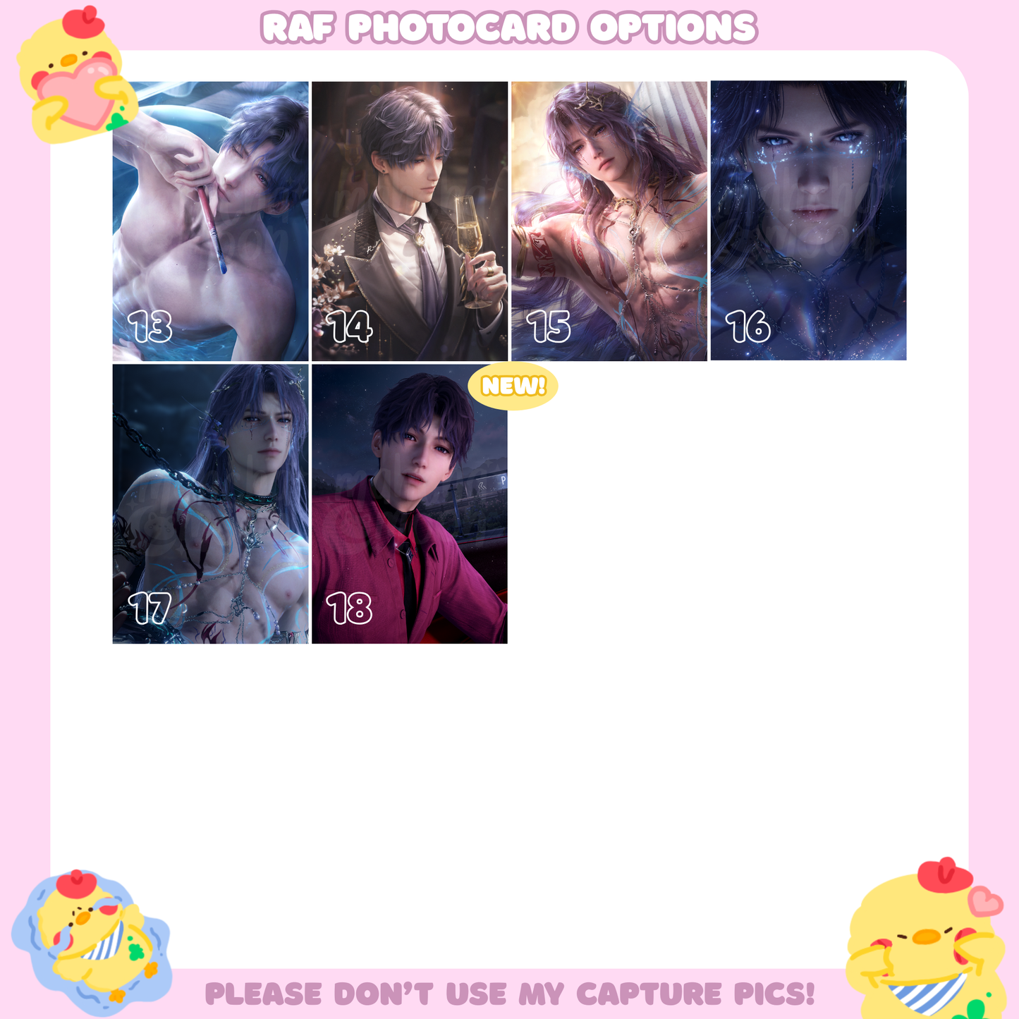 LADS Embossed Photocards | Different Finishes Available!