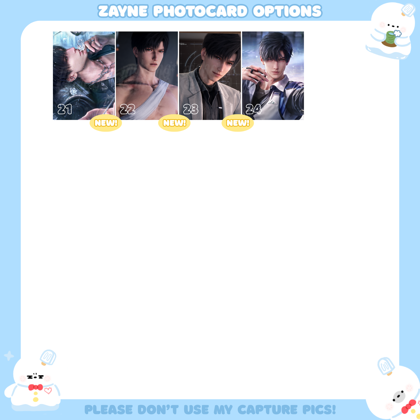 LADS Embossed Photocards | Different Finishes Available!