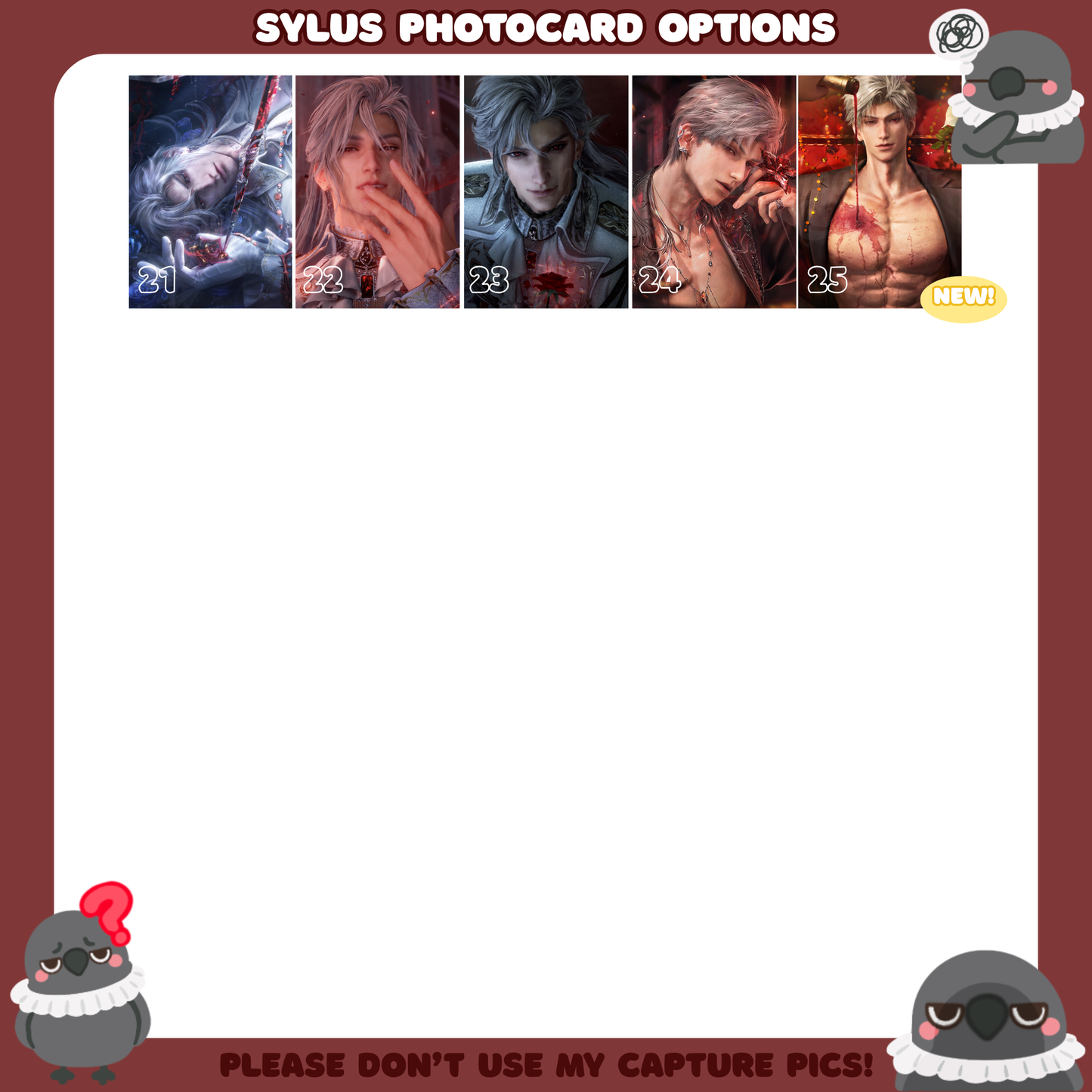 LADS Embossed Photocards | Different Finishes Available!