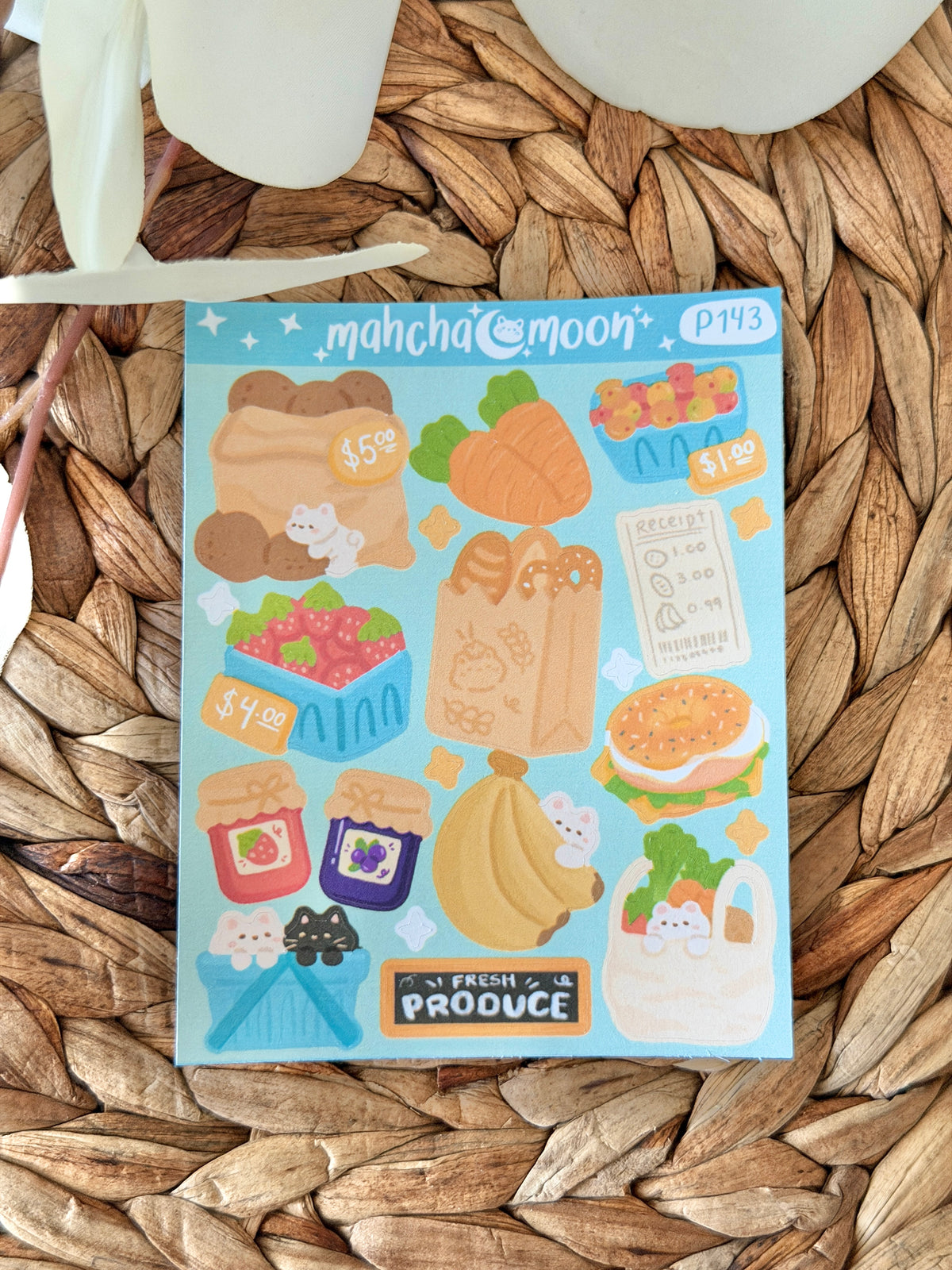 Patreon Sticker Club - Farmer's Market