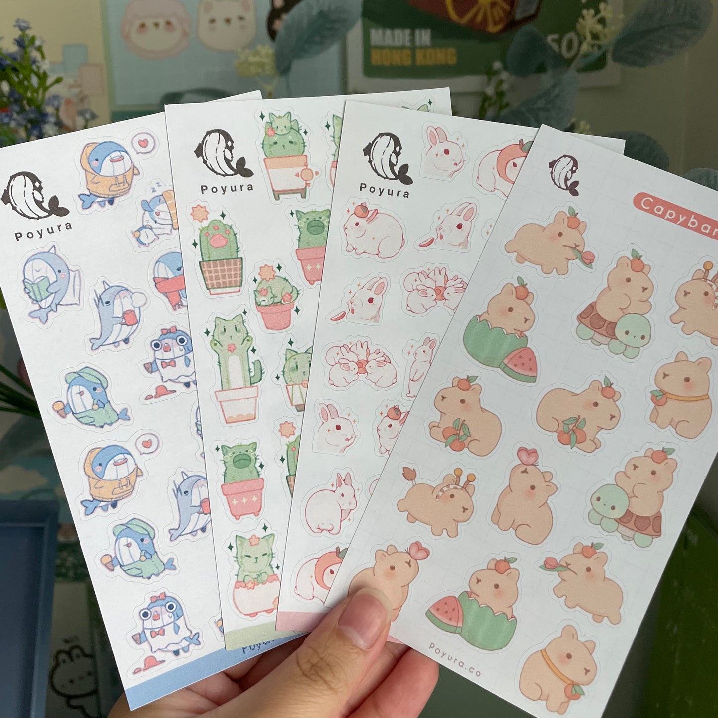 Poyura.co Sticker Sheets