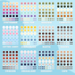 Palette Dot Sticker Sheets