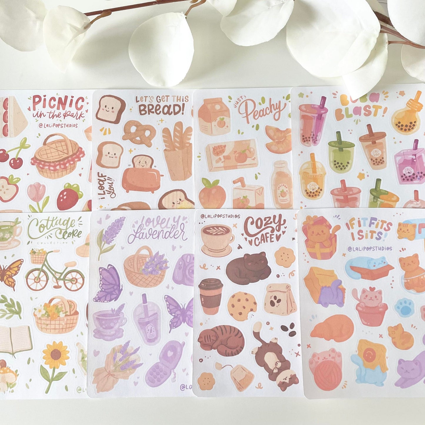 Lalipop Studios Sticker Sheets